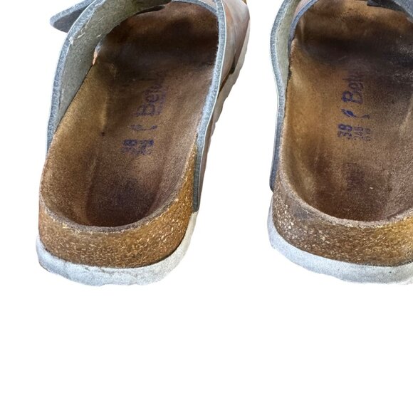 Betula by Birkenstock Leo Soft Footbed Sandal Size 38 Narrow Fit / US W7 M 5 - Picture 7 of 12
